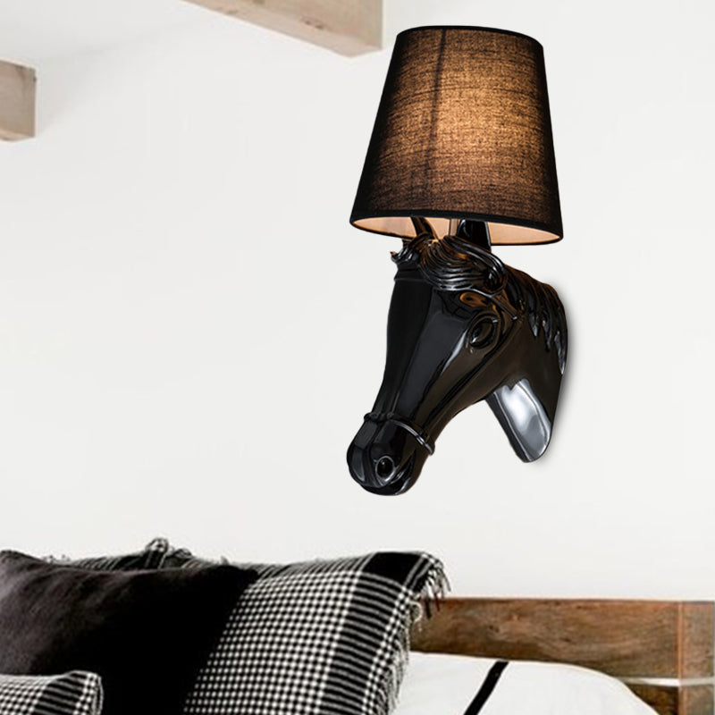 Galloping Horse Wall Light